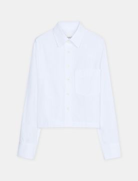 Lace detail shirt female