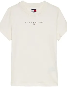 T-Shirt Dw0dw21550 Eu Xs Female - Tommy Jeans - FashionsVida