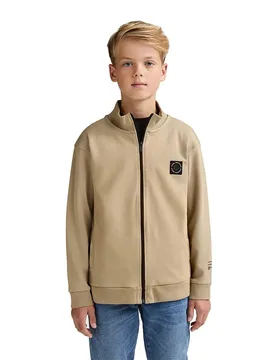 Sweat-shirt à Zip B-1060-swc356 Light Tan 15-16 Années Garçon - Petrol industries - FashionsVida
