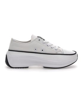 Sneakers Platform 55606 Bianche 38