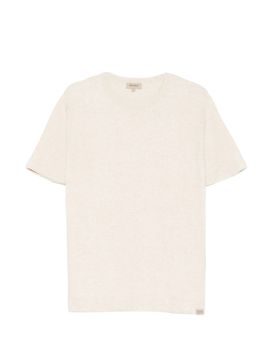 Men's Cotton-Linen Knit Short-Sleeve T-Shirt