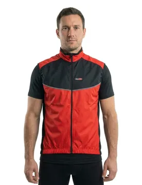 Gilet 100% Windtex Red / Black