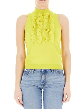 Lupetto smanicato GIALLO LIMONE XL - Liu jo - FashionsVida
