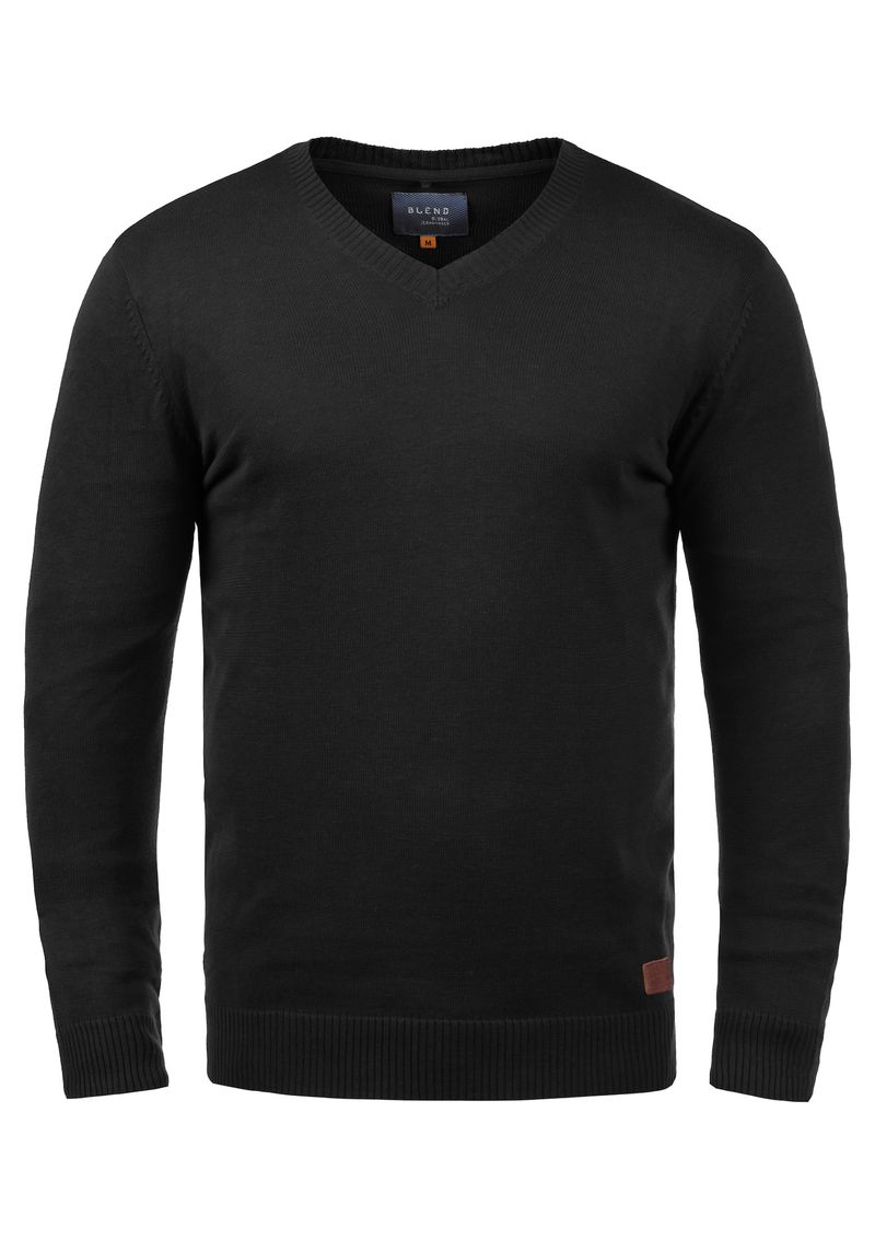 BLEND Jersey 'Lasse' negro