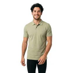 Polo à Manches Courtes Pallas 10278258 Dark Beige L