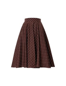 Midi falda CALL ME marrón XS