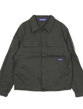 Giacca Workwear Uomo No Thanks Anthracite - USUAL - FashionsVida