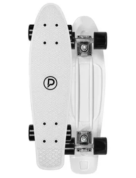 Planche à Roulettes Cruiser Vinyl Classic 22´´ White 6.0 Pouces unisex