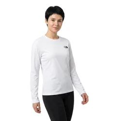 T-shirt à Manches Longues Essential Simple Dome Relaxed TNF White M