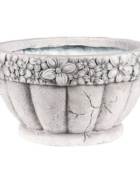 Pflanztopf „Antik“ grau