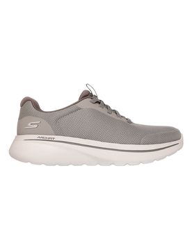 Sneakers taupe slip on in mesh Go walk Arch fit N-joy Cullman 41