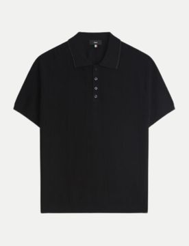 Cinque Polohemd Schwarz XL