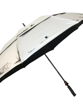 Golfschirm UV-Protect H2NO Chrome Serie, schwarz/silber - Sun Mountain - FashionsVida