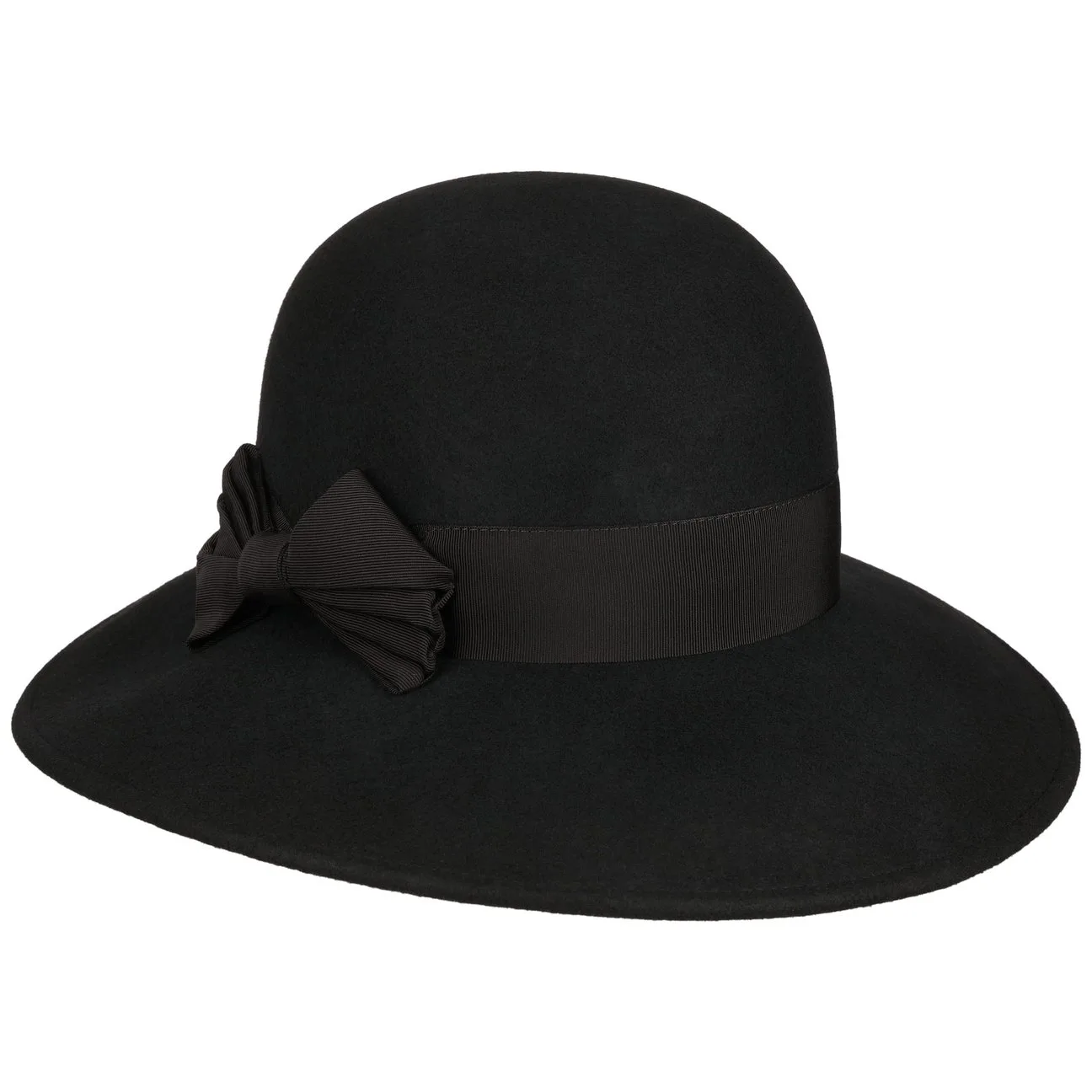 Uni Wool Floppy Hat by - black - Damen - Size: One Size - bedacht - FashionsVida