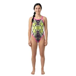 Turbo Animal Swimsuit Green L Women
