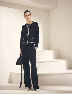 Chaqueta de mujer con vivos a contraste - Woman El Corte Inglés - FashionsVida