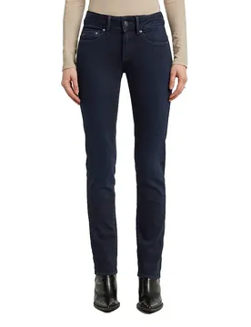Jean Midge Slim Straight Rinsed Ink Blue 30