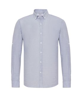 Moxx Paris Camisa gris / blanco