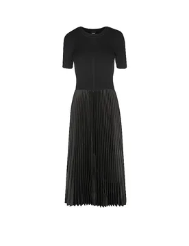 Boss Midikleid schwarz M damen - BOSS - FashionsVida