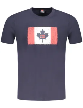 Herren KURZARM-T-SHIRT Blau 856040_BLNAVY
