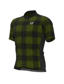 Maglia ciclismo OFF ROAD - GRAVEL SCOTTISH verde