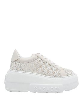 Casadei Sneakers in rete beige
