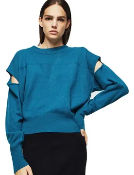 Pull M Cristal 00syx8-0qaxp Denim L