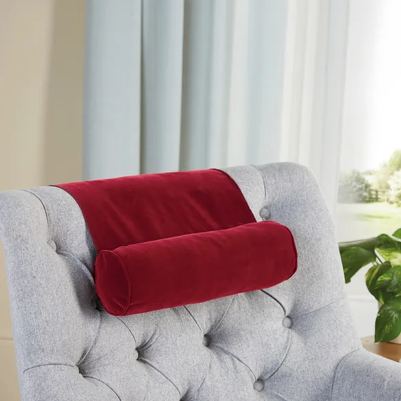 Kopfstützkissen bordeaux Eldo - 3Pagen - FashionsVida