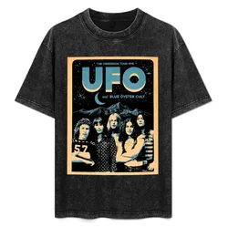 Ufo Band T-Shirt Plus Size Gym Sports T-Shirt