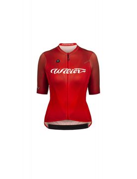 Maglia bici ciclismo CLUB donna TEAM ROSSO