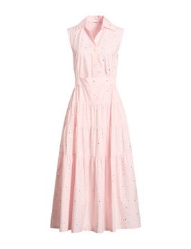 Maxi-Kleid Damen Rosa 34 Damen