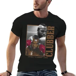 Clubber Lang Retro Boxer T-Shirt Plus Size Solid Color T-Shirt