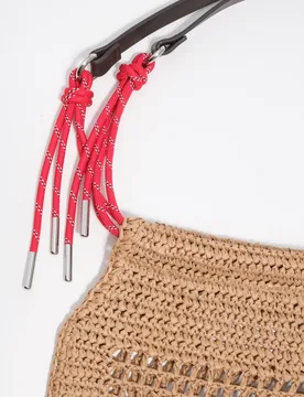 Bolso de hombro pequeño con logo bordado - Bimba y Lola - FashionsVida