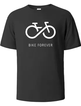 Men's bicycles always fun streetwear fashion casual 100% pure cotton clothing round neck breathable T-shirt - Aliexpress - FashionsVida