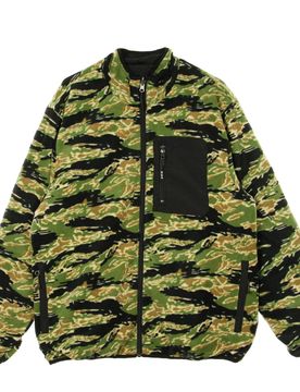 Giubbotto Pile Uomo Milton Rev Polar Fleece Tiger Camo