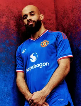 Maglia Away Authentic 26/27 Manchester United 2XL Royal Blue - Adidas - FashionsVida