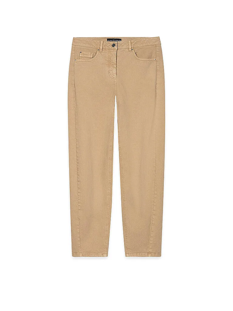 Jeans Balloon Fit cammello 40 - Luisa Cerano - FashionsVida