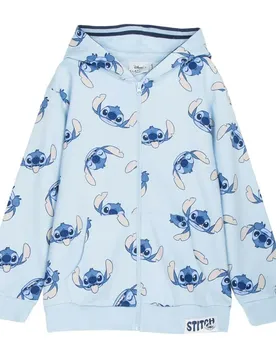 Felpa Con Zip Terry Stitch Francese