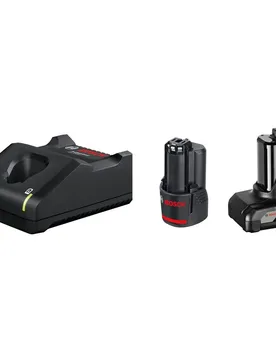 Professional Batterie Standard Starter 1x2.0ah + 1x4.0ah +gal 12v-40 Black One Size - Bosch - FashionsVida