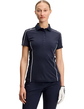 J.Lindeberg Polo Leyla, navy l - J.lindeberg - FashionsVida