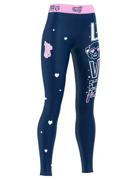 Emoji Love First Leggings Multicolour M Women - OTSO - FashionsVida