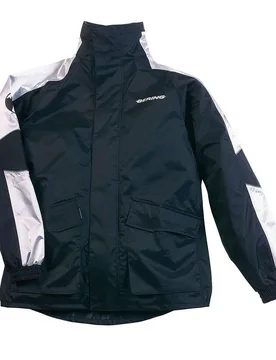 Giacca Antipioggia Moto MANIWATA Nero Silver taglia L - Bering - FashionsVida