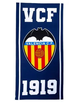 Serviette Beach-180x90cm Dark Blue / White One Size unisex - Valencia cf - FashionsVida