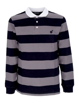 Polo Manica Lunga Uomo Pacific L/s Rugby Black