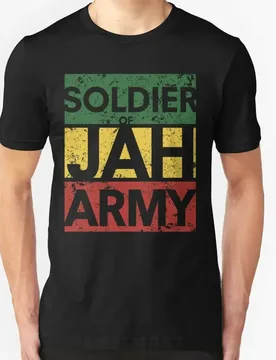 Soldiers of Jah Army. Jamaica Marley Rasta Reggae Lion T-Shirt. Summer Cotton O-Neck Short Sleeve Mens T Shirt New S-3XL - Aliexpress - FashionsVida