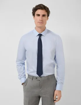 Camisa de vestir de hombre slim fit rayas - Roberto Verino - FashionsVida