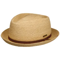 Uni Diamond Raffia Hat by - nature - Female - Size: M (56-57 cm)