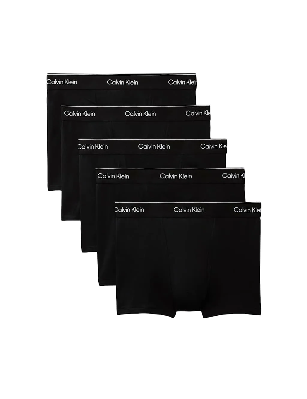 Pack Icon Cotton Stretch Relaxed Trunks Black male - Calvin Klein - FashionsVida