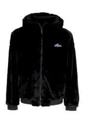 Pelliccia Uomo Classic Logo Fur Jacket Black