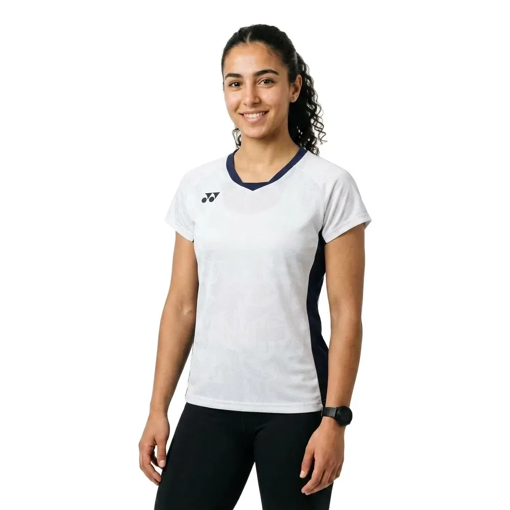 Ex Short Sleeve Polo White S - Yonex - FashionsVida